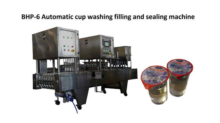 2019-5-21, BHP-6 Automatic cup washing filling and sealing machine